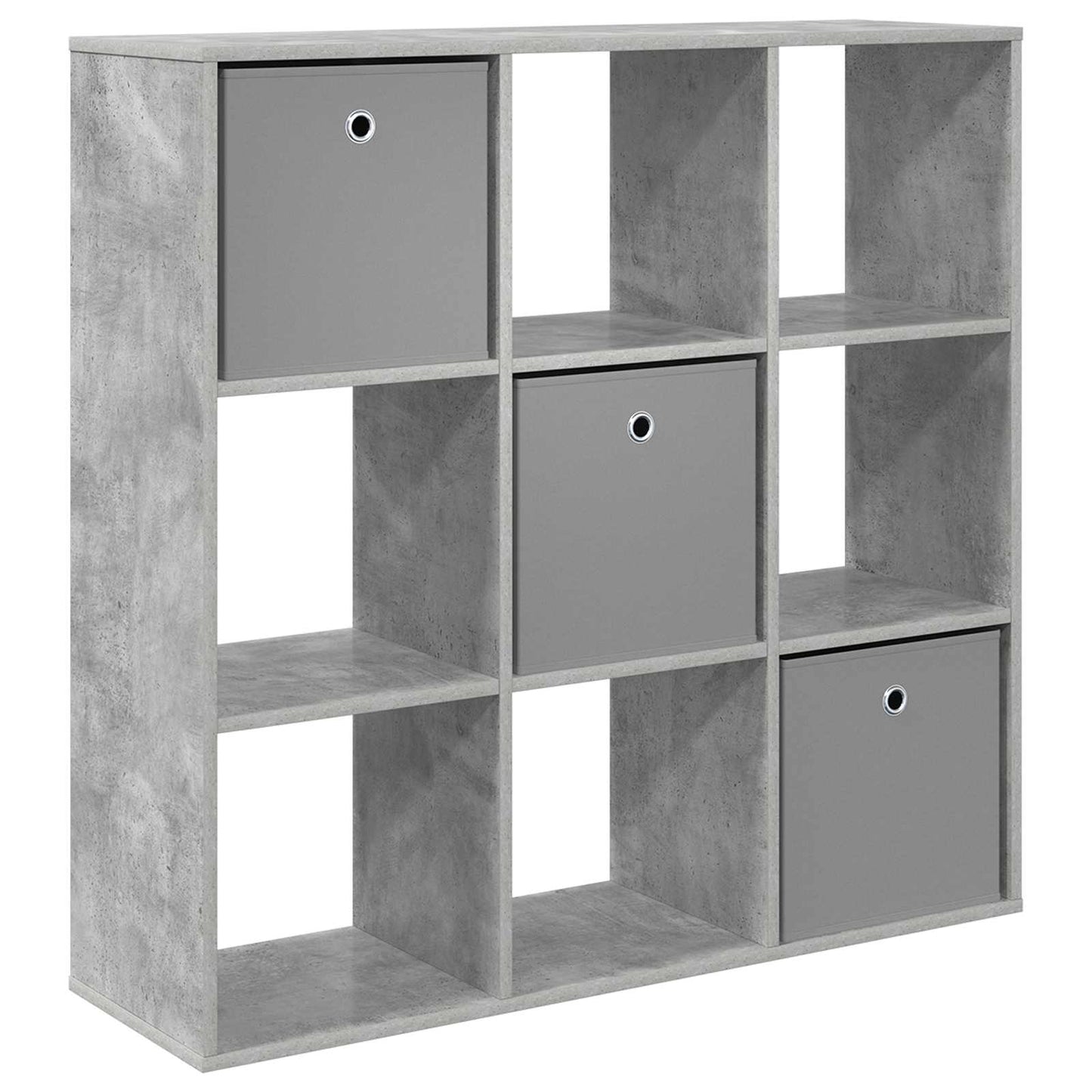 Sideboard Betongrau 102 x 31 x 99,5 cm