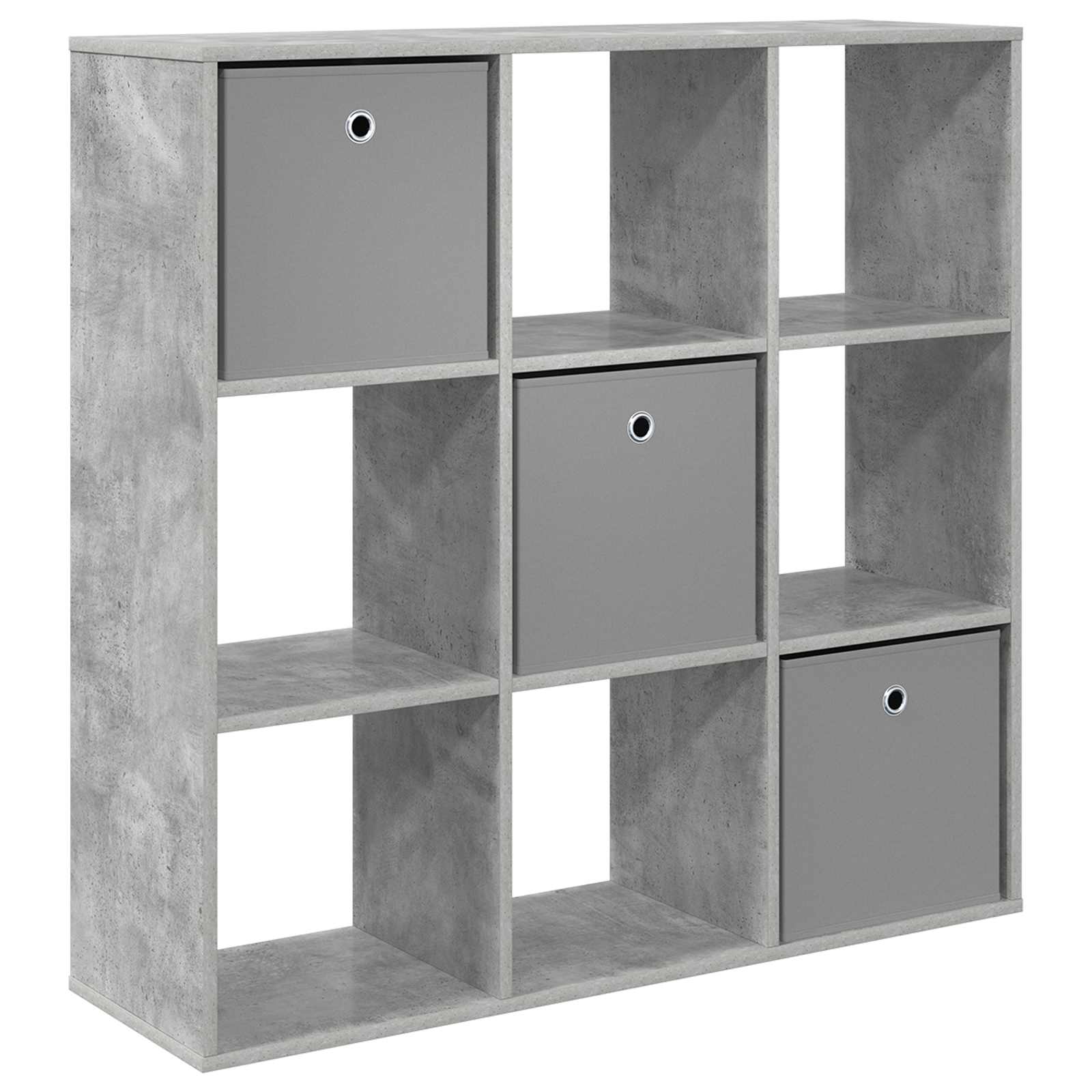 Sideboard Betongrau 102 x 31 x 99,5 cm