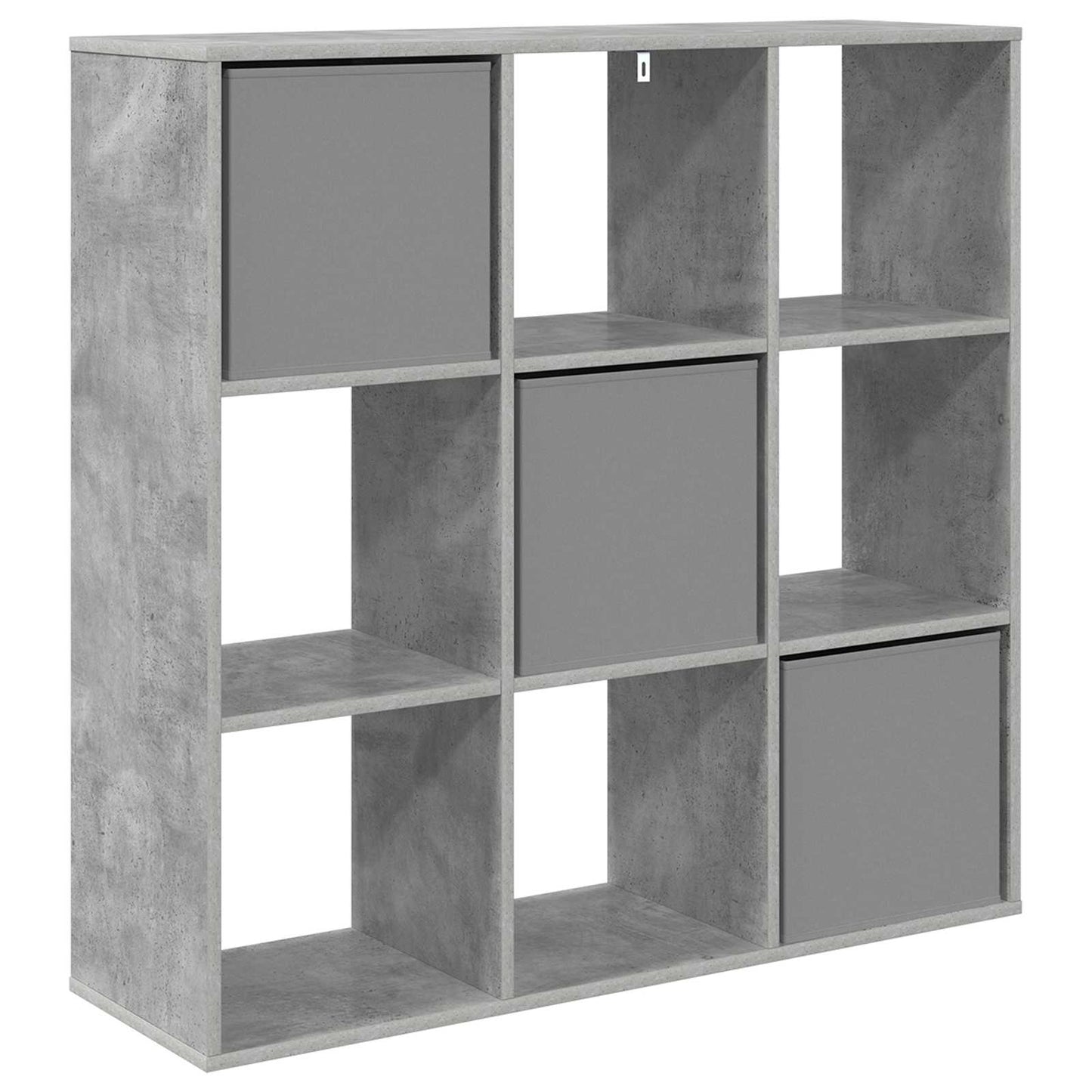 Sideboard Betongrau 102 x 31 x 99,5 cm