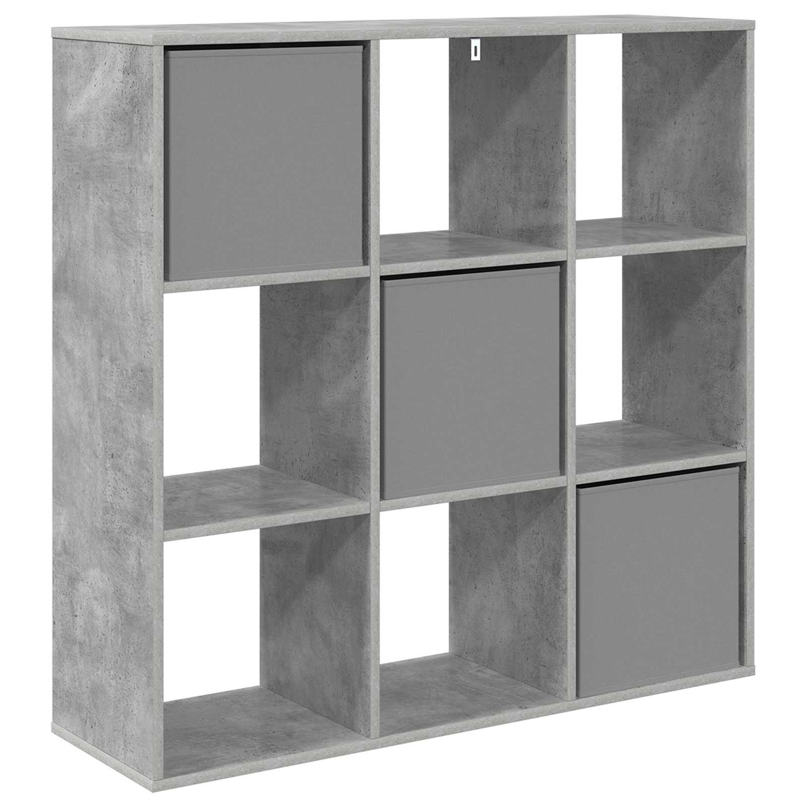 Sideboard Betongrau 102 x 31 x 99,5 cm