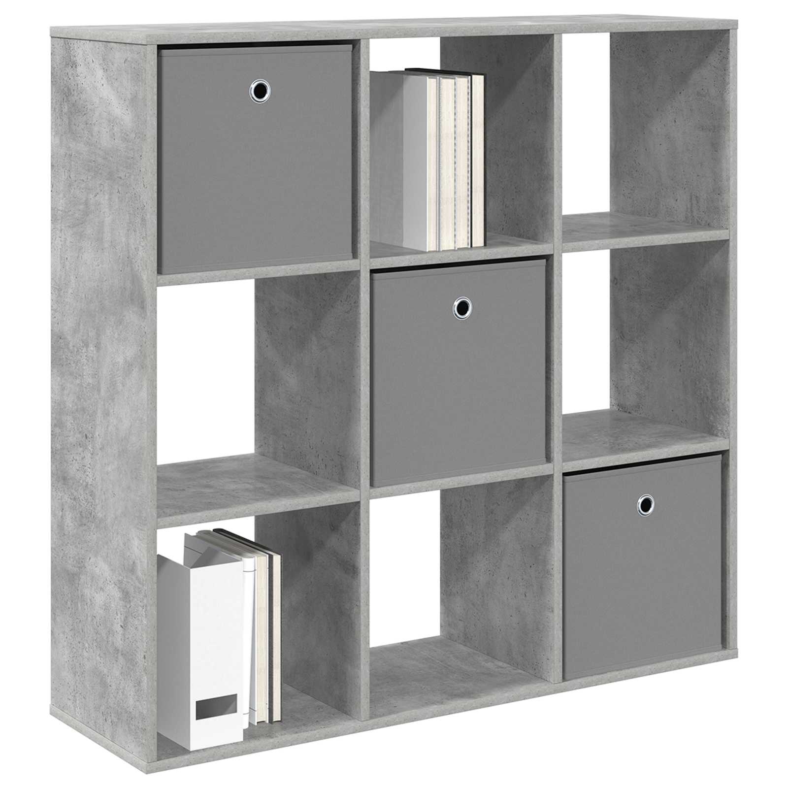Sideboard Betongrau 102 x 31 x 99,5 cm