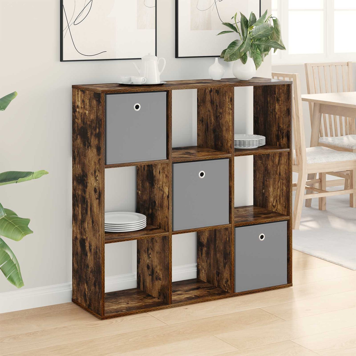 Sideboard Räuchereiche 102 x 31 x 99,5 cm