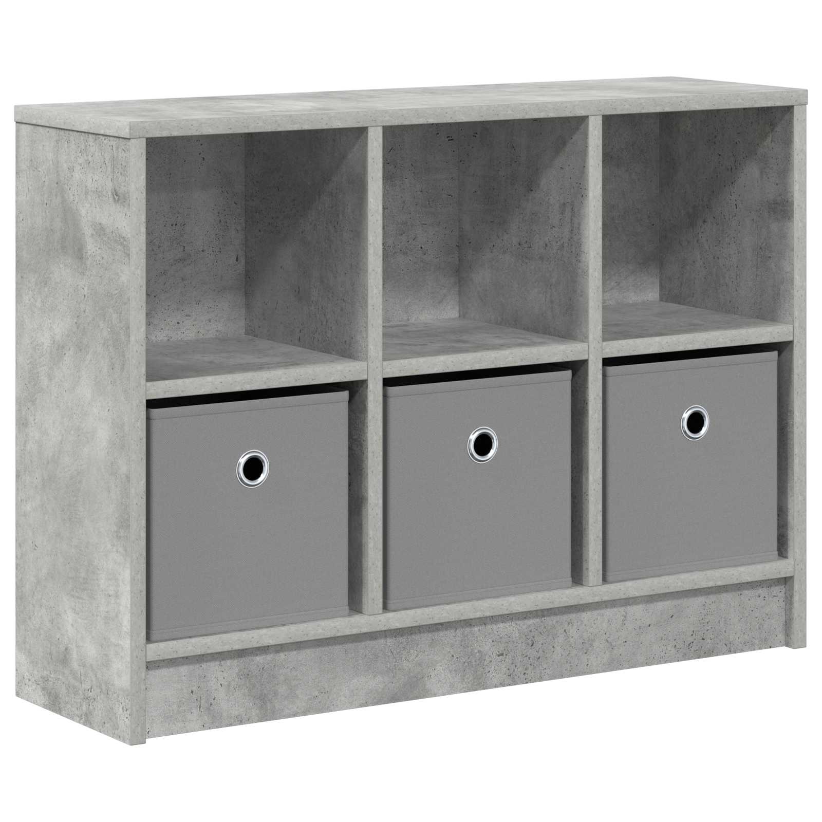 Sideboard Betongrau 73,5 x 22,5 x 53,5 cm