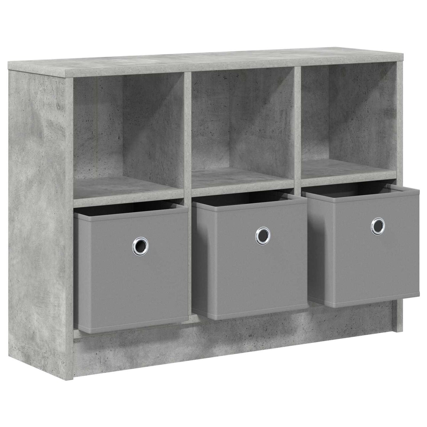 Sideboard Betongrau 73,5 x 22,5 x 53,5 cm
