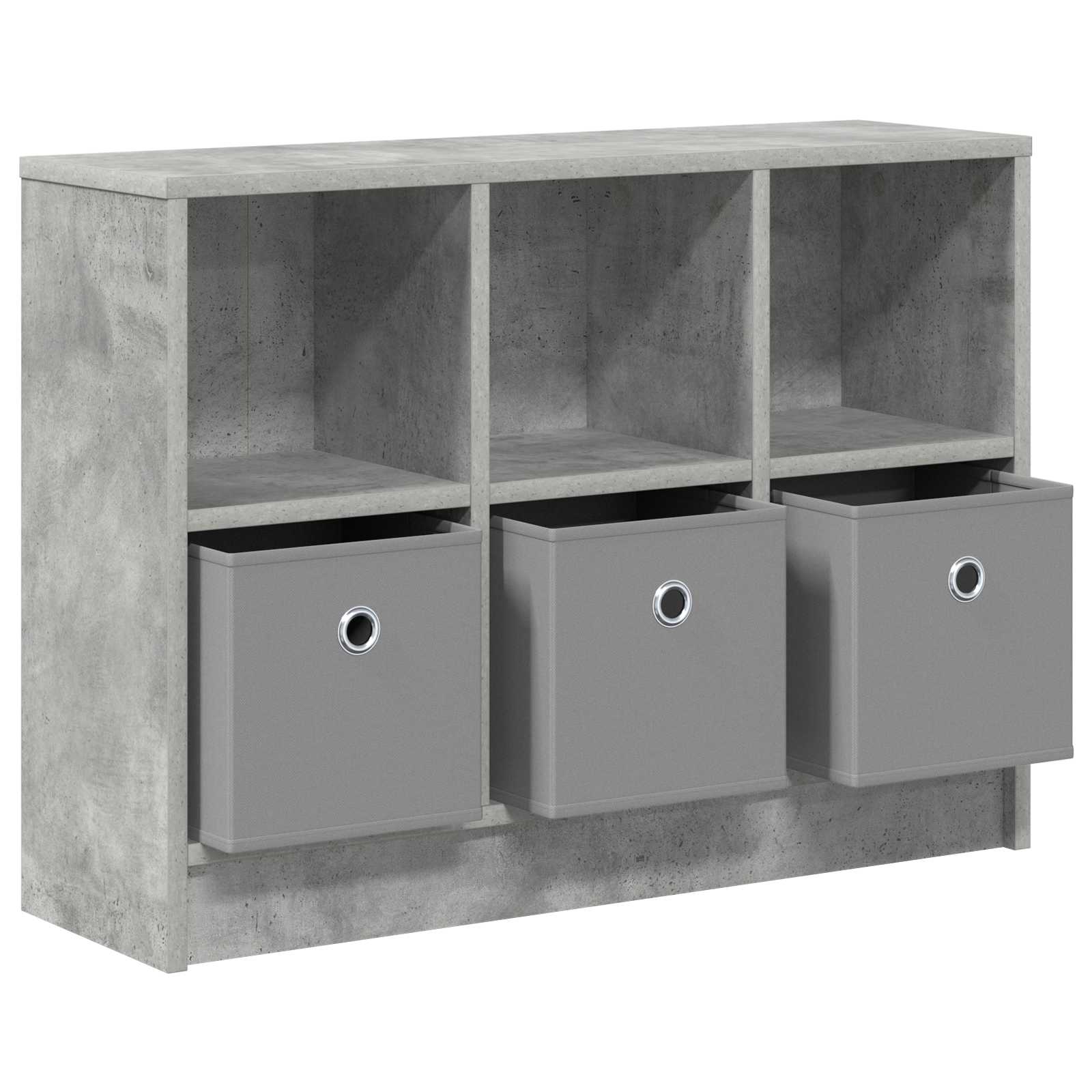 Sideboard Betongrau 73,5 x 22,5 x 53,5 cm
