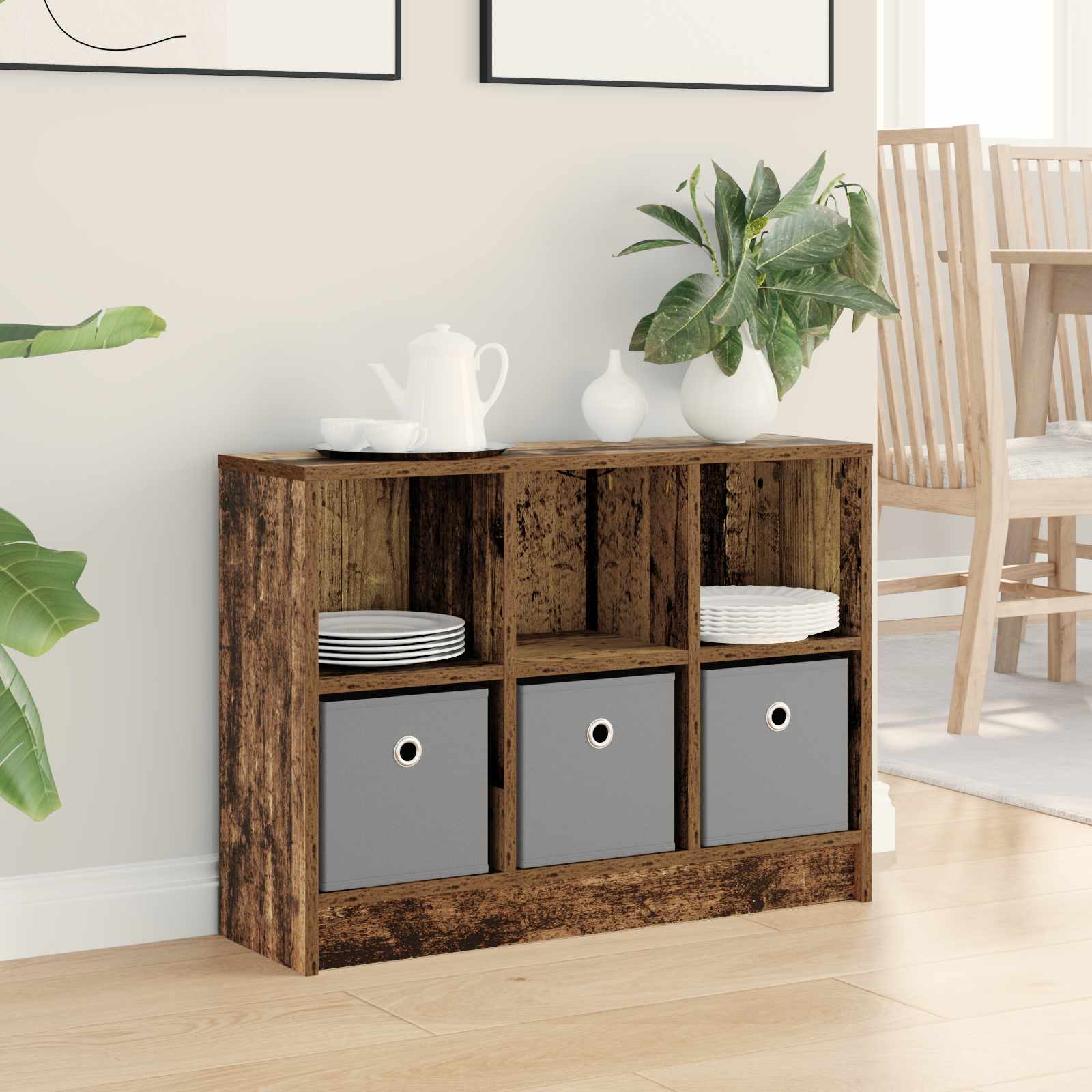 Sideboard Altholz 73,5 x 22,5 x 53,5 cm