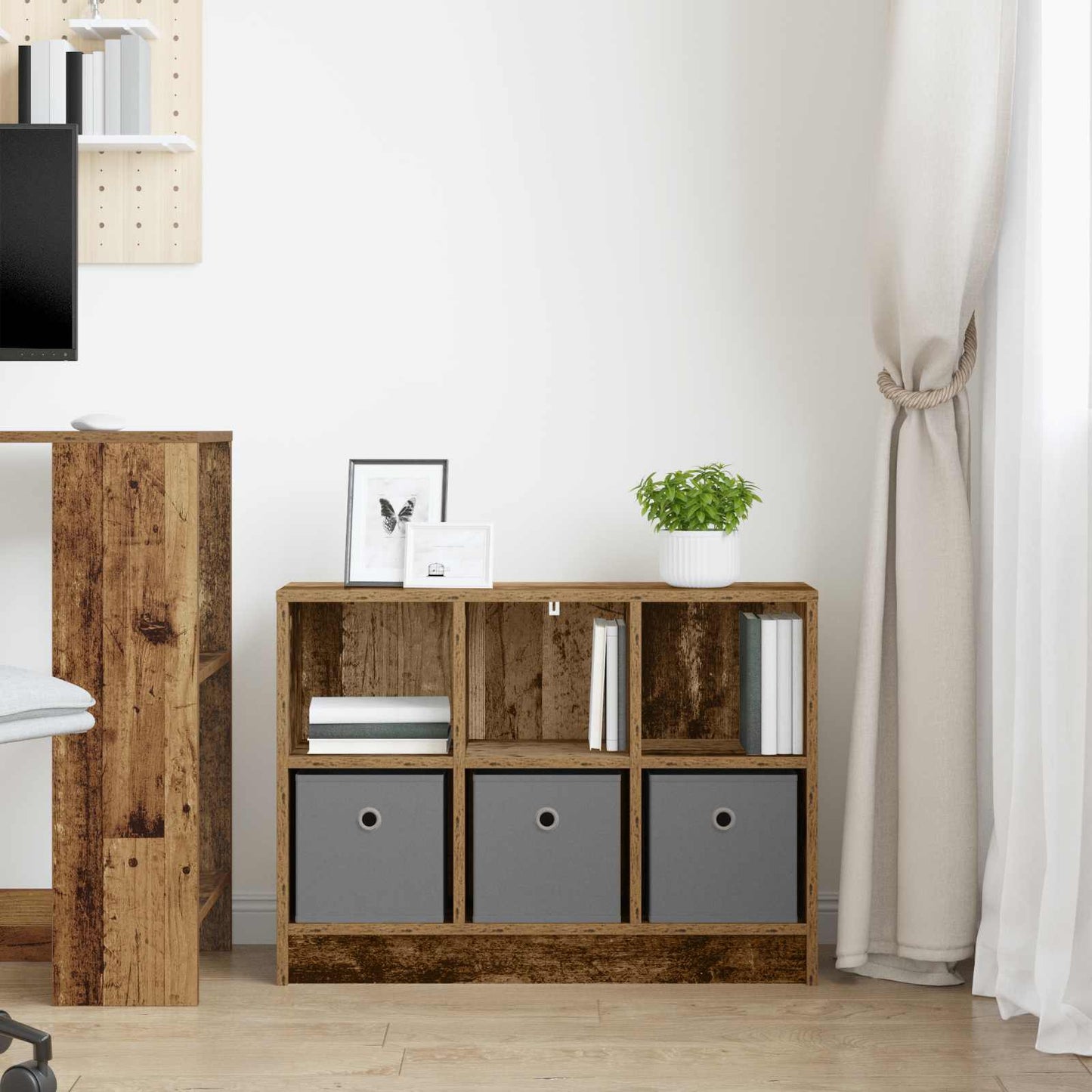 Sideboard Altholz 73,5 x 22,5 x 53,5 cm