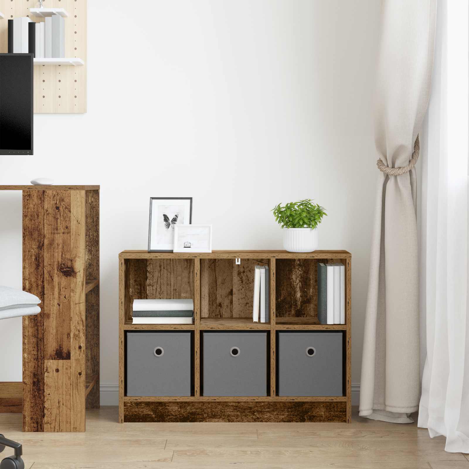 Sideboard Altholz 73,5 x 22,5 x 53,5 cm