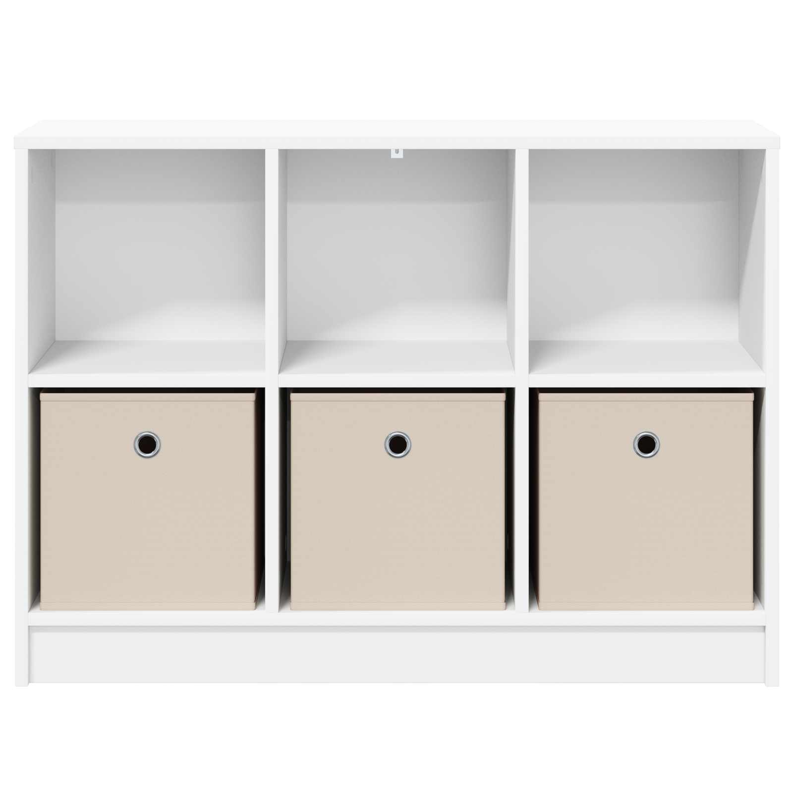 Sideboard Weiß 88,5 x 27,5 x 63,5 cm