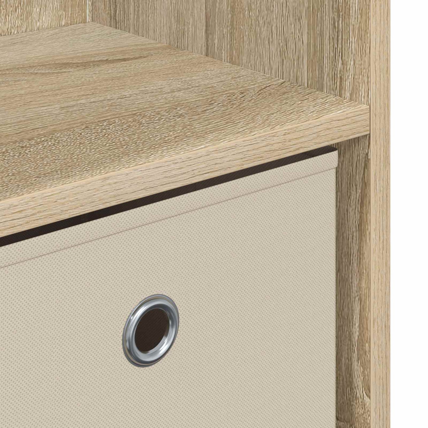 Sideboard Sonoma-Eiche 88,5 x 27,5 x 63,5 cm