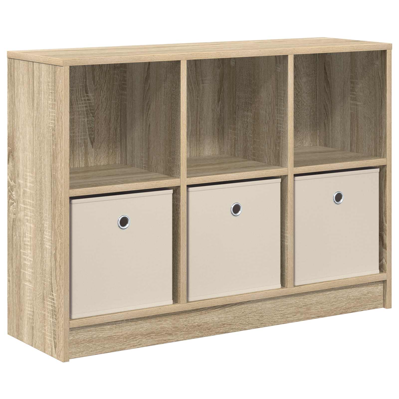 Sideboard Sonoma-Eiche 88,5 x 27,5 x 63,5 cm