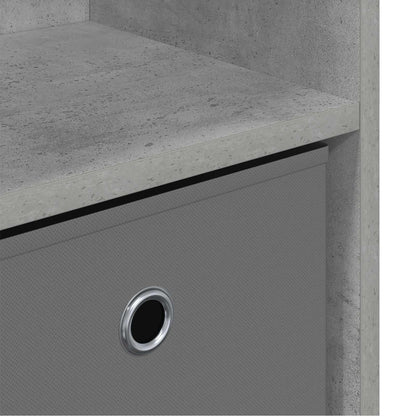 Sideboard Betongrau 88,5 x 27,5 x 63,5 cm