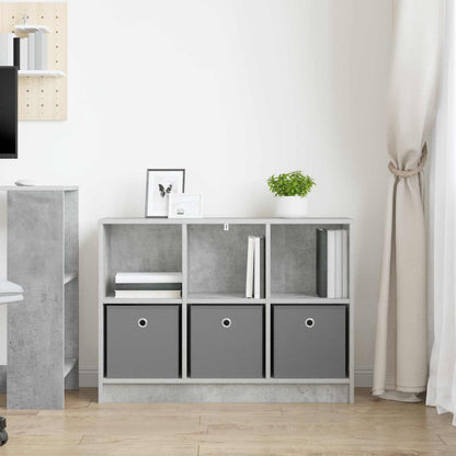 Sideboard Betongrau 88,5 x 27,5 x 63,5 cm