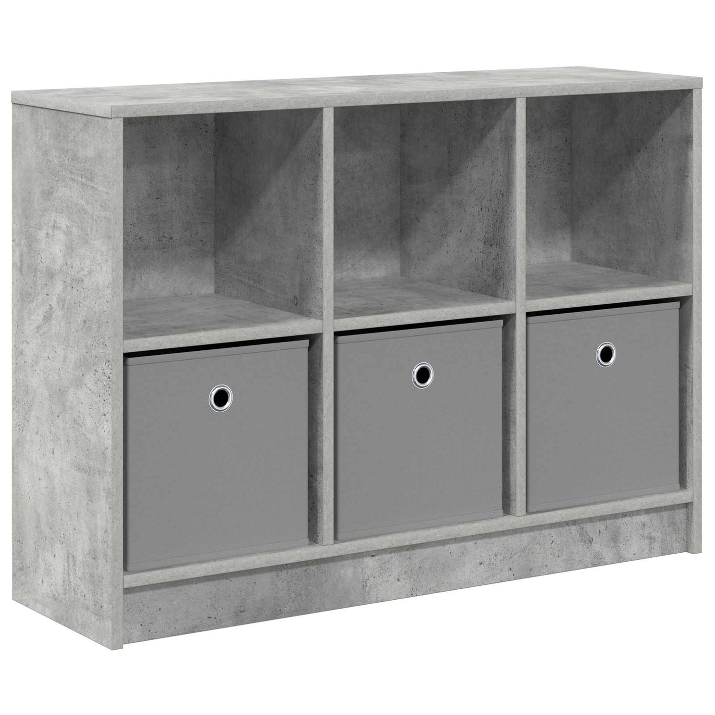 Sideboard Betongrau 88,5 x 27,5 x 63,5 cm