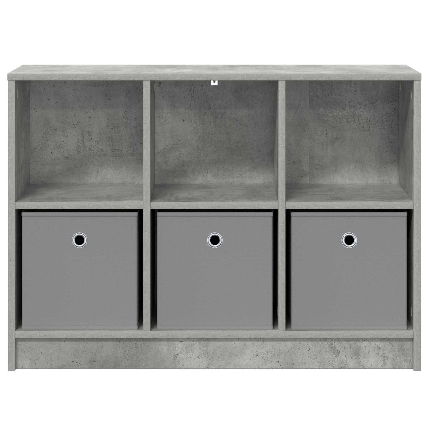 Sideboard Betongrau 88,5 x 27,5 x 63,5 cm
