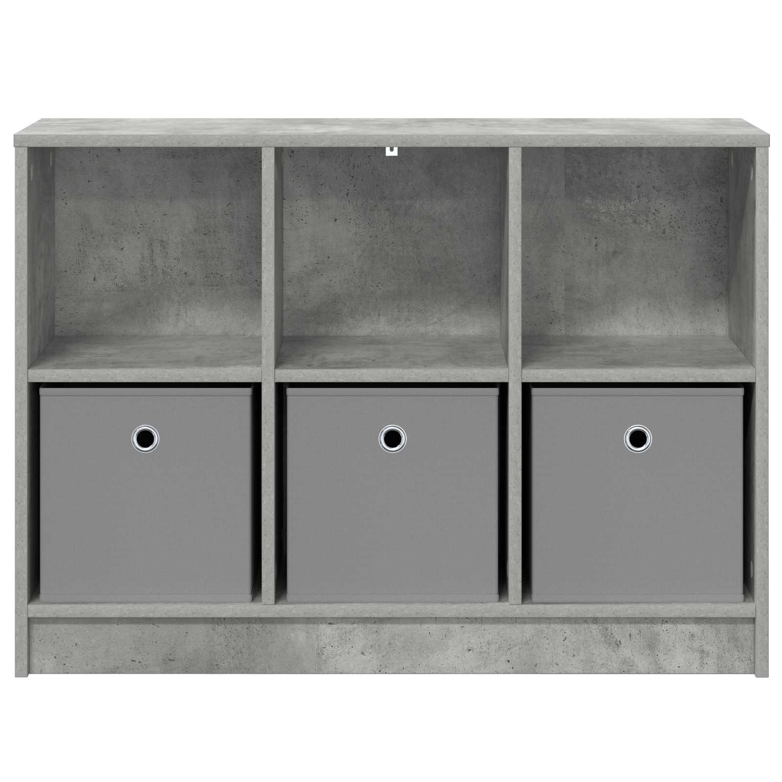 Sideboard Betongrau 88,5 x 27,5 x 63,5 cm