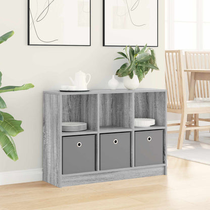 Sideboard Sonoma-Grau 88,5 x 27,5 x 63,5 cm