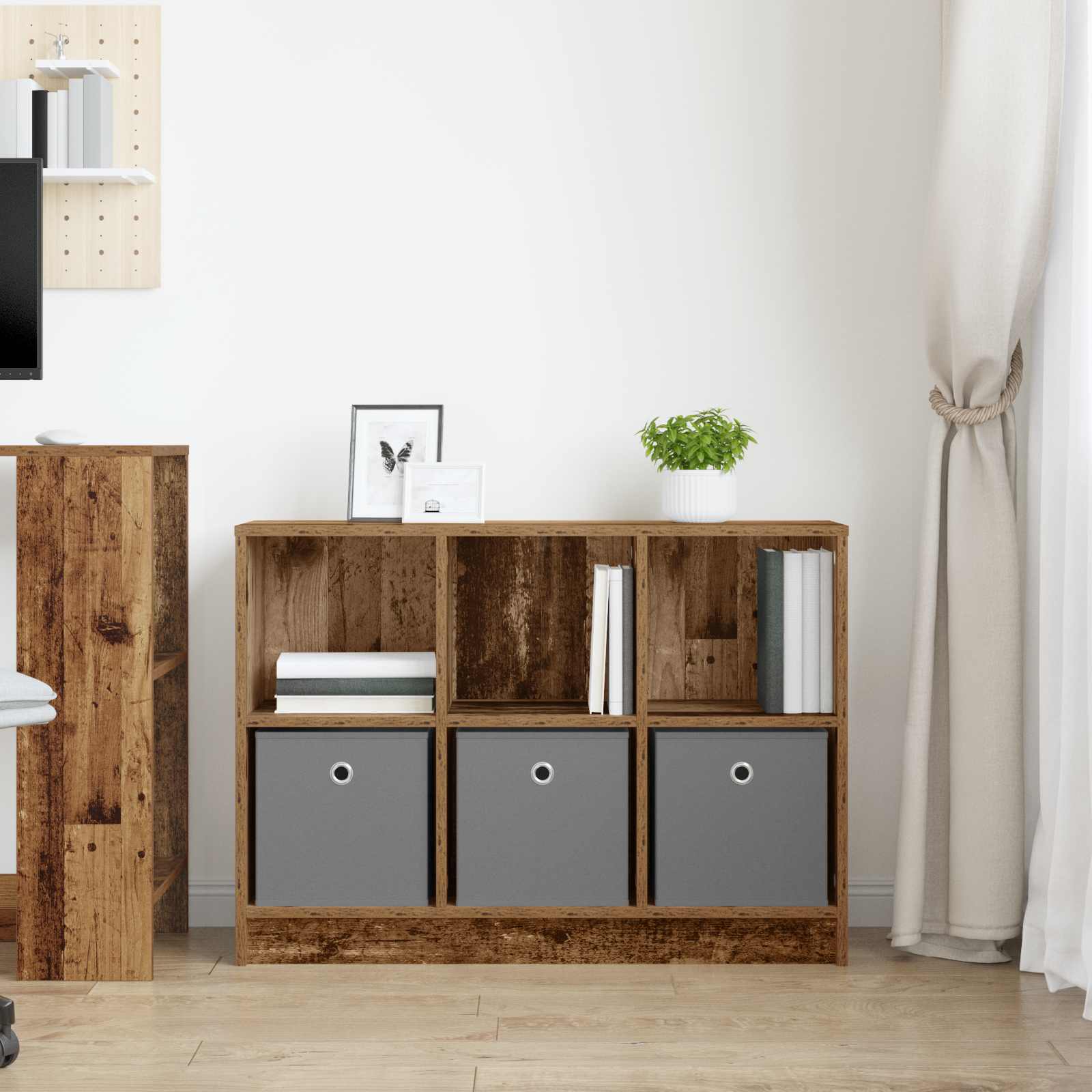 Sideboard Altholz 88,5 x 27,5 x 63,5 cm