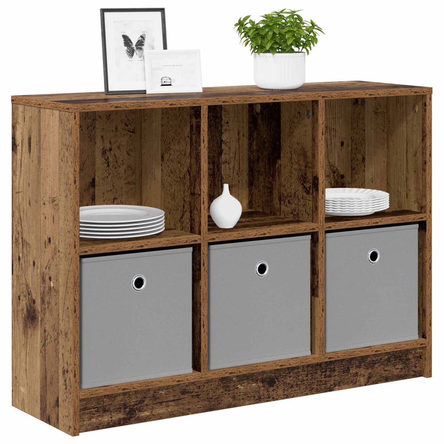 Sideboard Altholz 88,5 x 27,5 x 63,5 cm