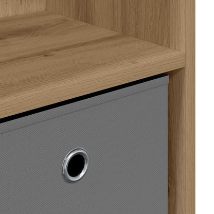 Sideboard Artisan-Eiche 88,5 x 27,5 x 63,5 cm