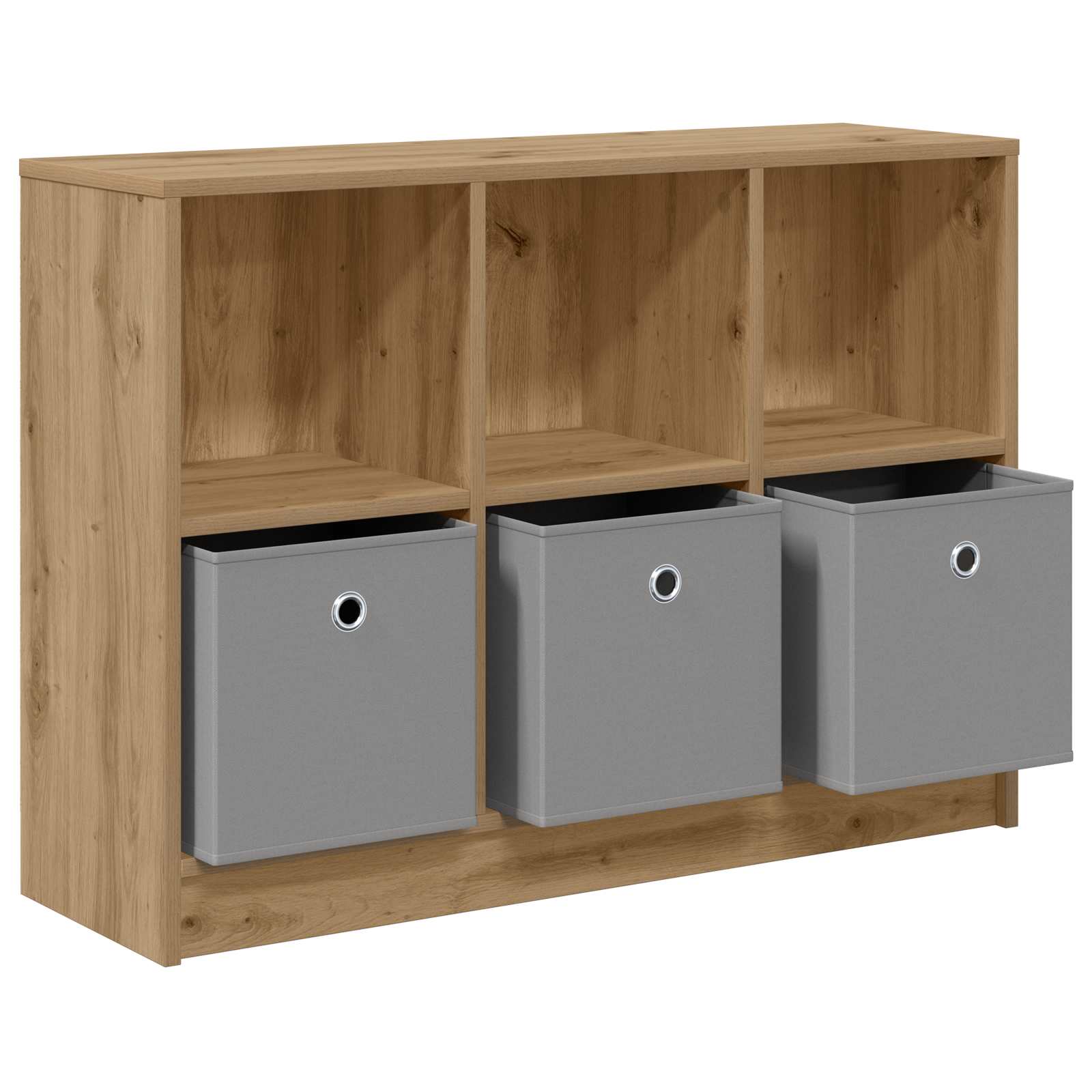 Sideboard Artisan-Eiche 88,5 x 27,5 x 63,5 cm