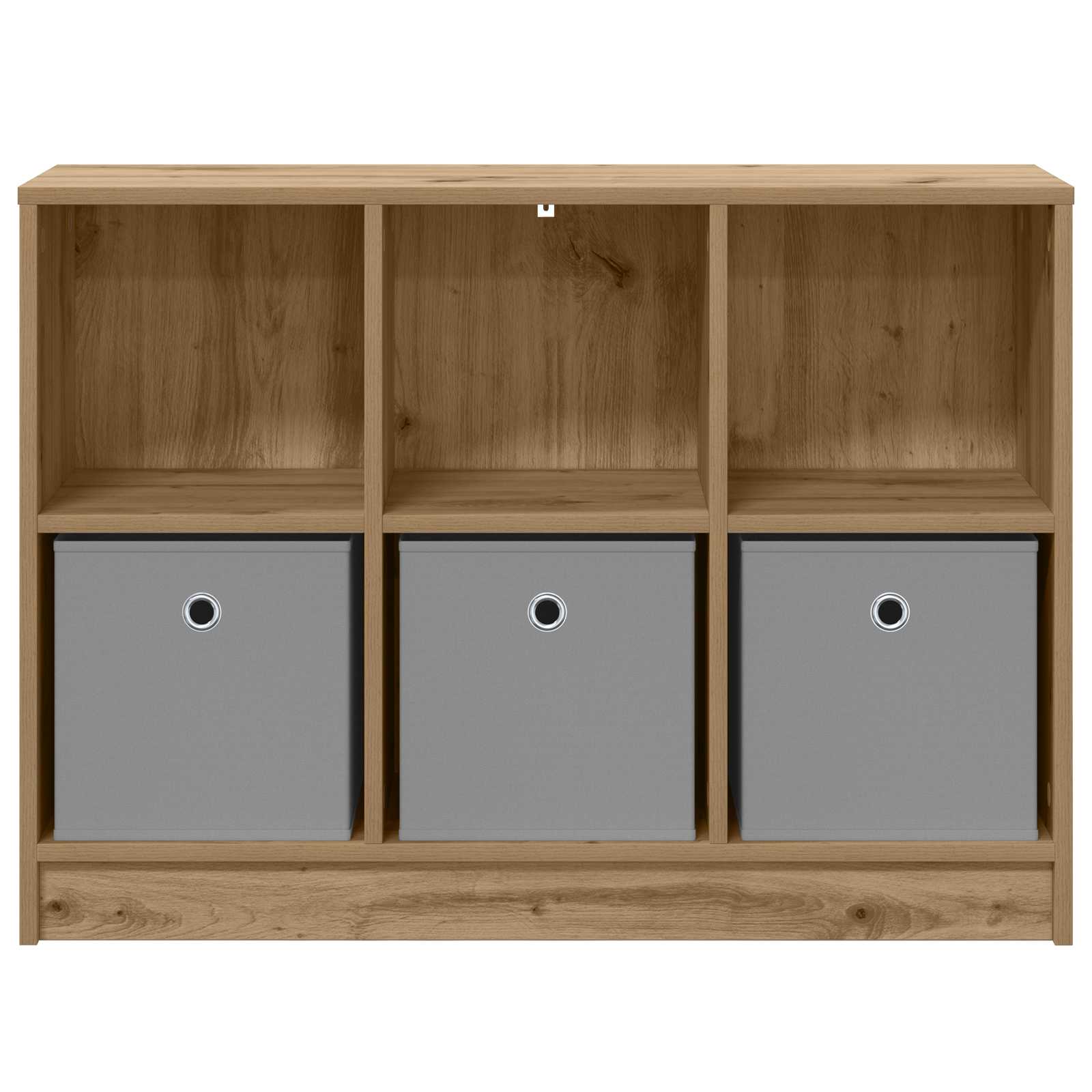 Sideboard Artisan-Eiche 88,5 x 27,5 x 63,5 cm