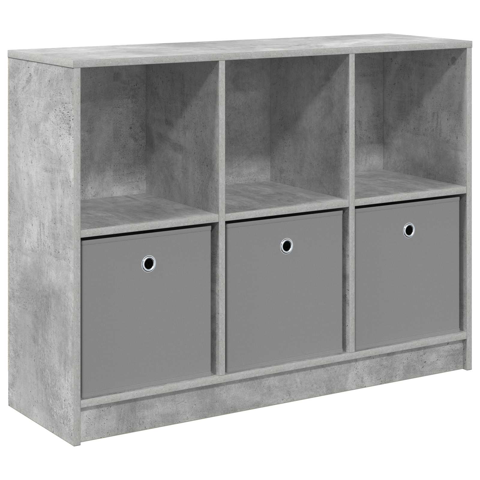 Sideboard Betongrau 102 x 32 x 73,5 cm