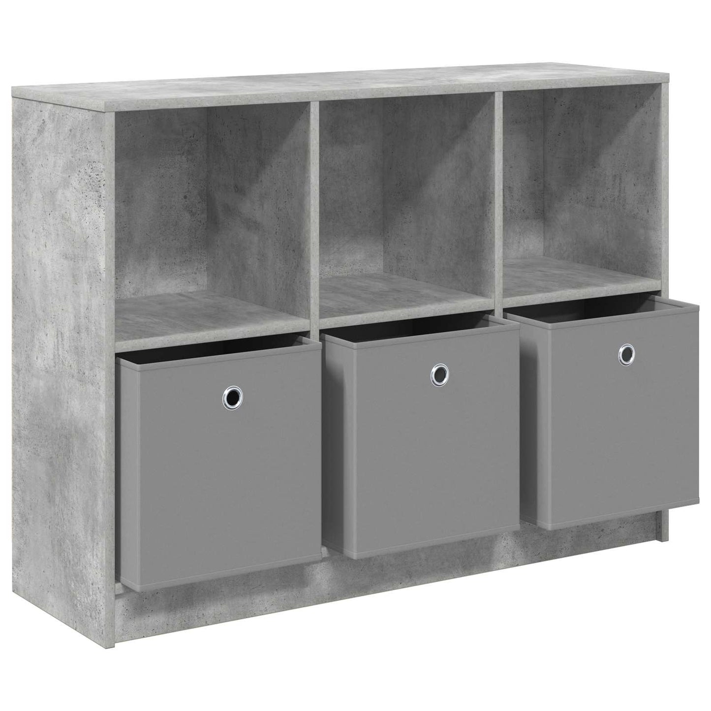 Sideboard Betongrau 102 x 32 x 73,5 cm