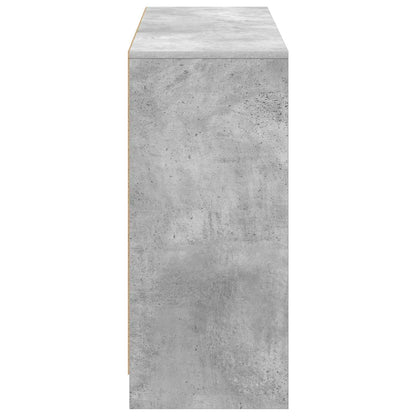 Sideboard Betongrau 102 x 32 x 73,5 cm