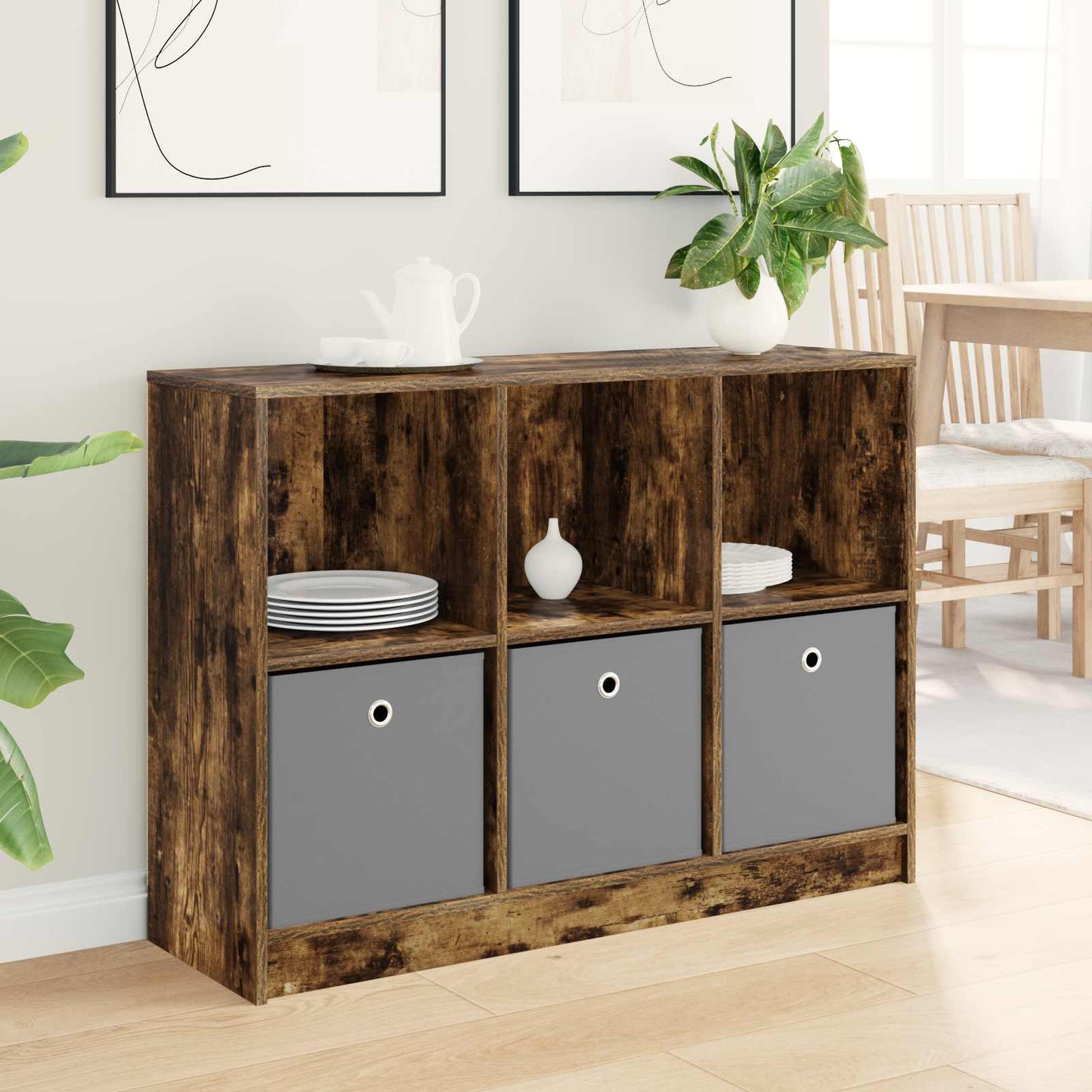 Sideboard Räuchereiche 102 x 32 x 73,5 cm