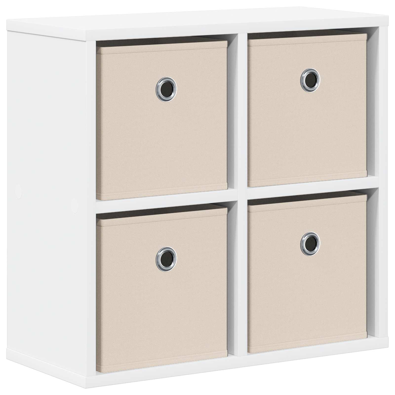 Sideboard Weiß 49,5 x 22 x 47 cm