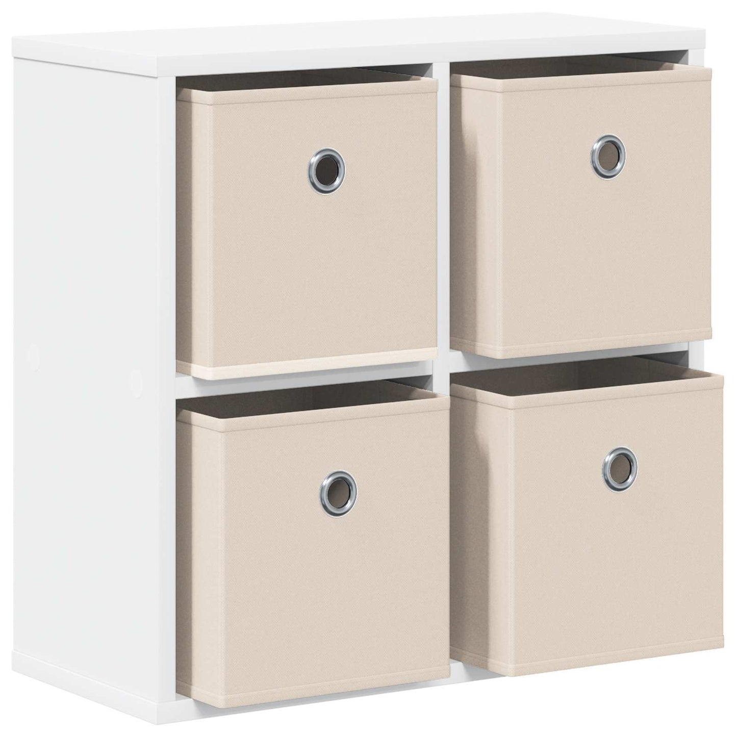 Sideboard Weiß 49,5 x 22 x 47 cm