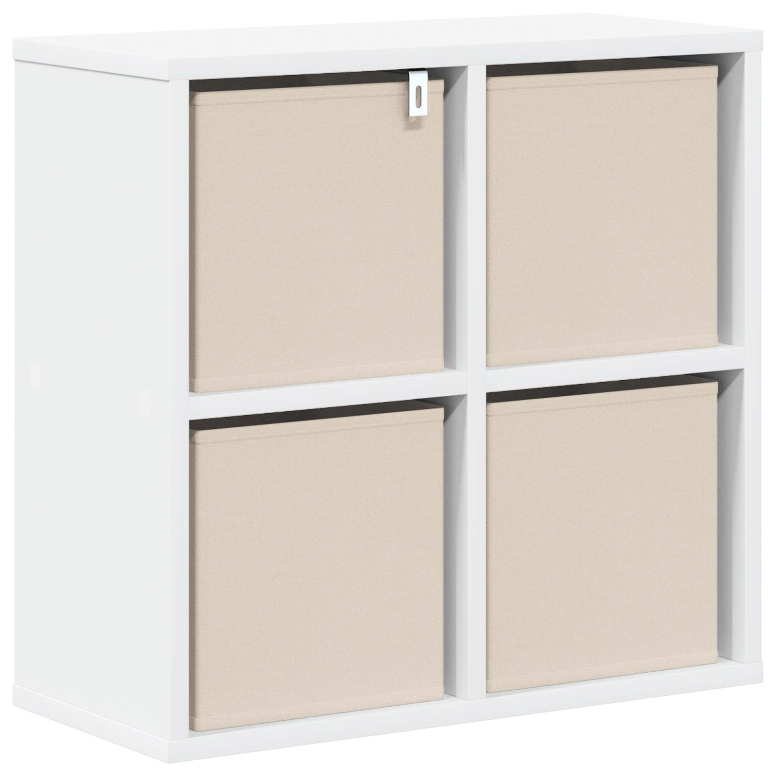 Sideboard Weiß 49,5 x 22 x 47 cm