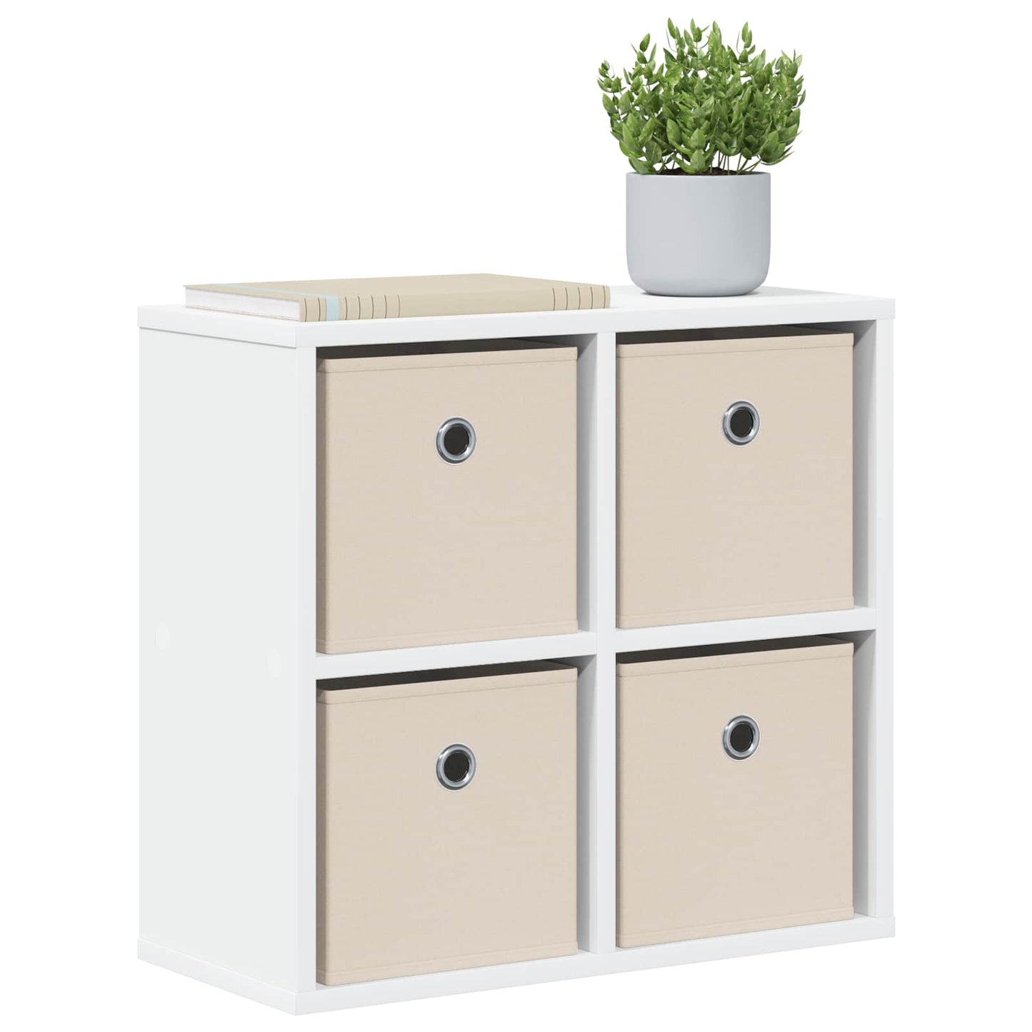 Sideboard Weiß 49,5 x 22 x 47 cm