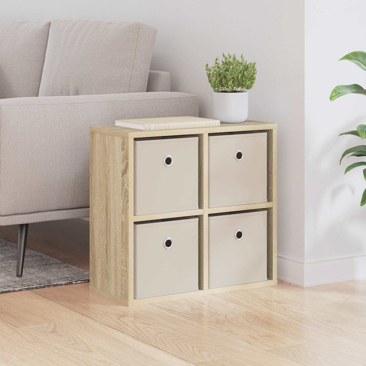Sideboard Sonoma-Eiche 49,5 x 22 x 47 cm