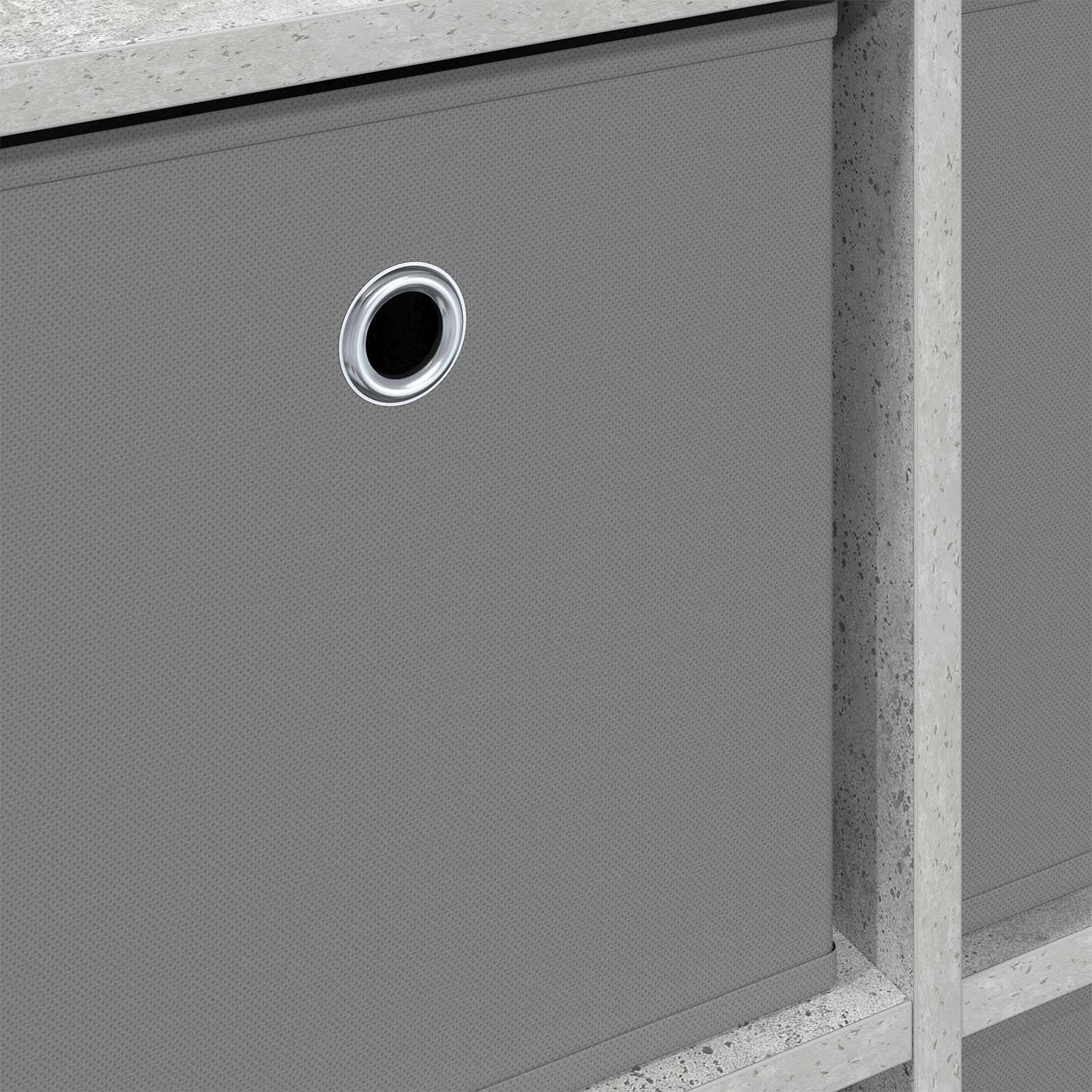 Sideboard Betongrau 49,5 x 22 x 47 cm