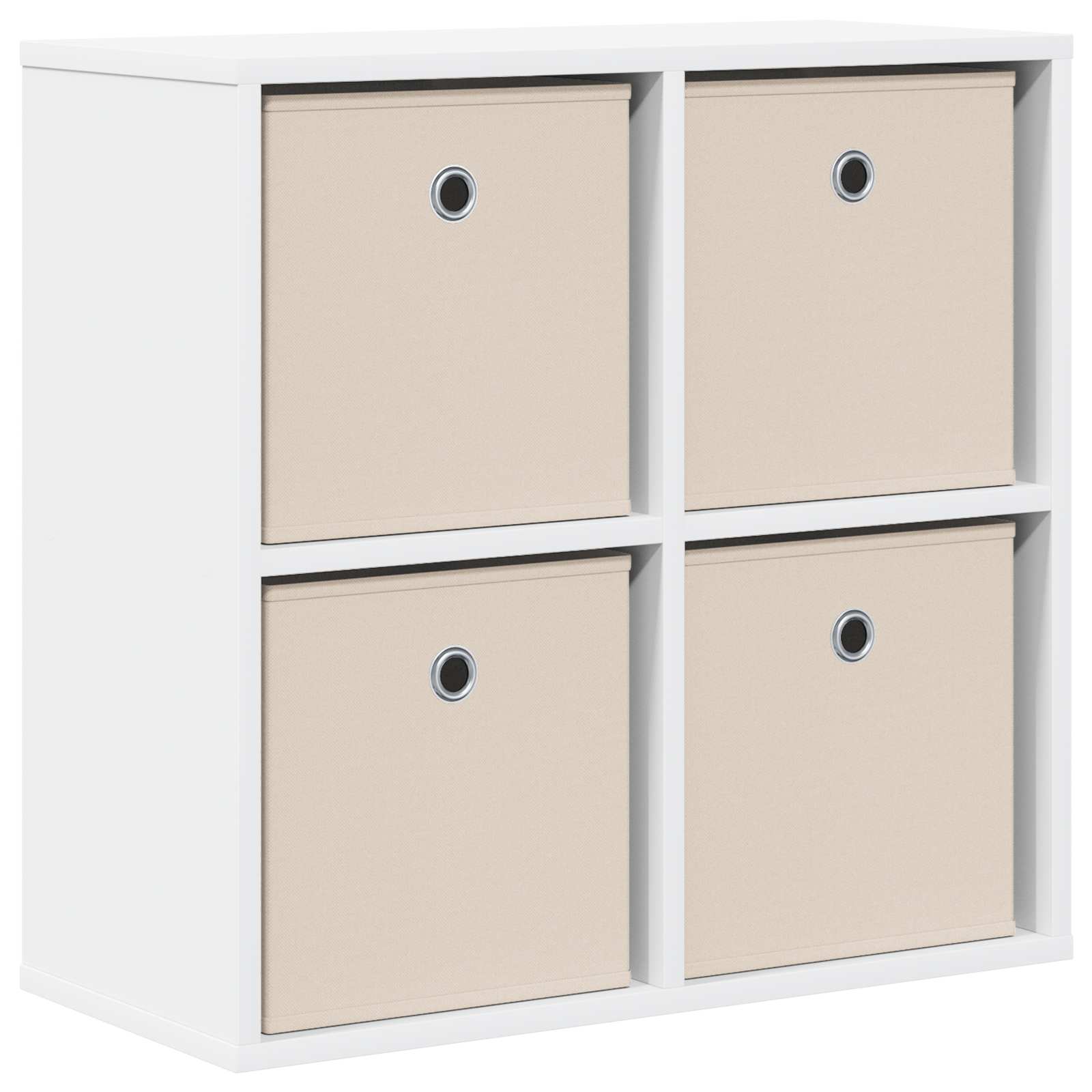 Sideboard Weiß 59,5 x 27 x 57 cm