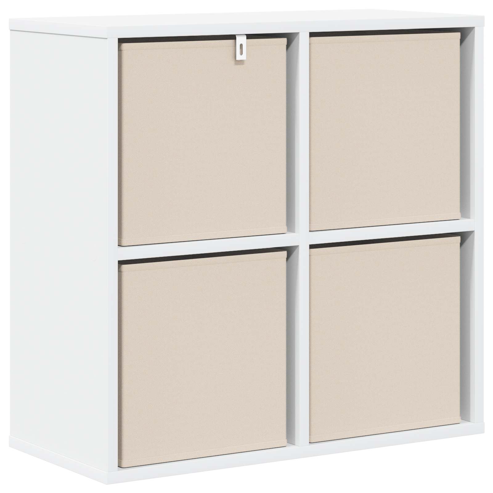 Sideboard Weiß 59,5 x 27 x 57 cm