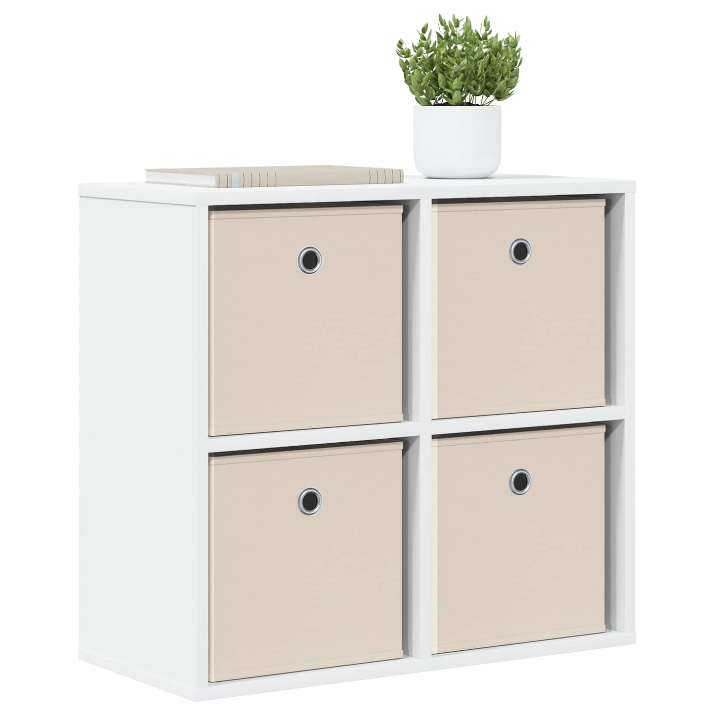 Sideboard Weiß 59,5 x 27 x 57 cm