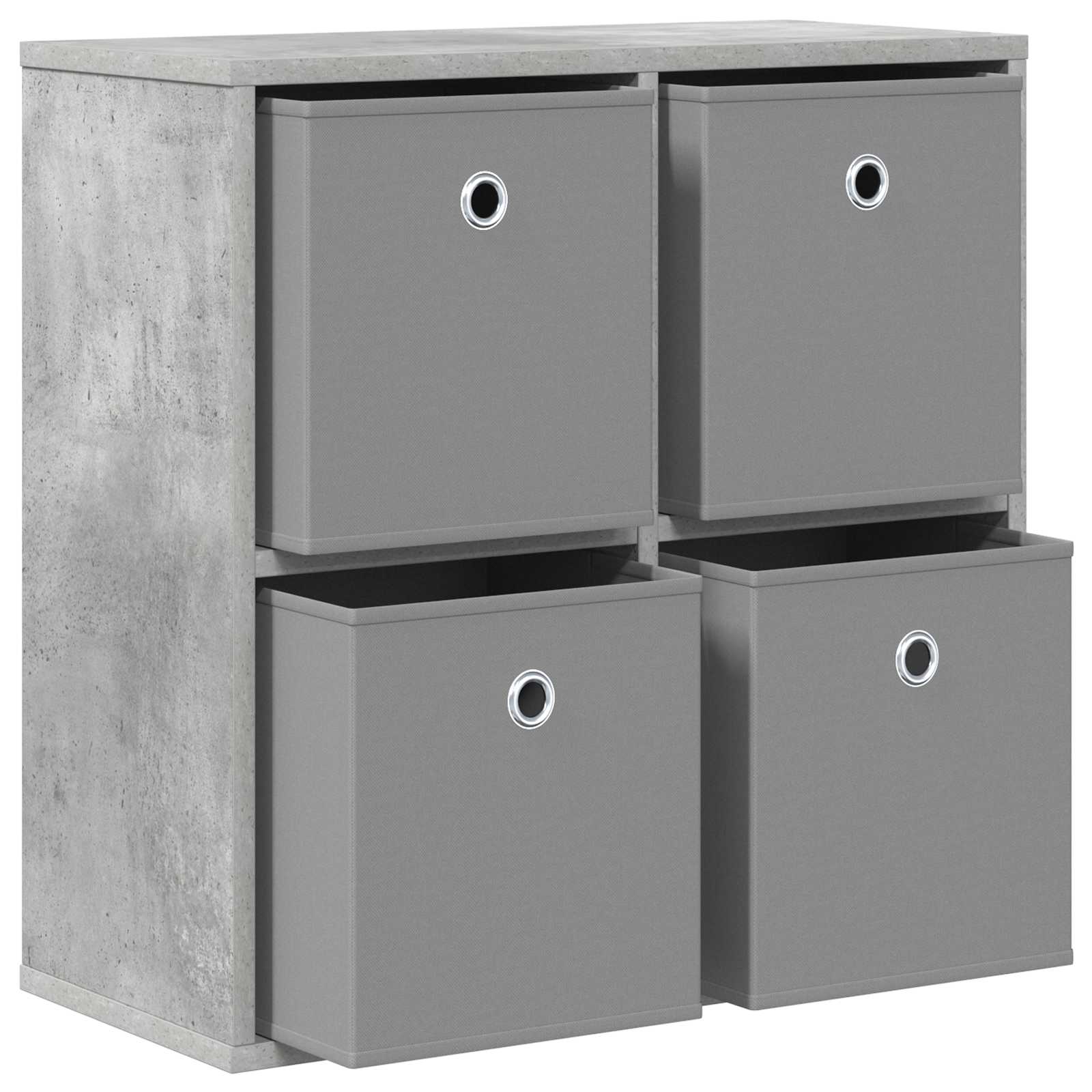 Sideboard Betongrau 59,5 x 27 x 57 cm