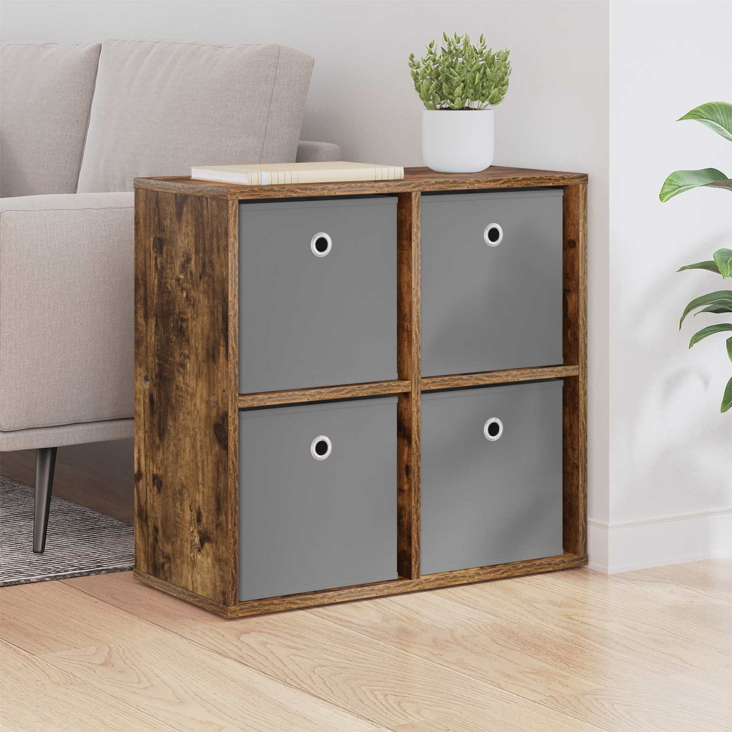 Sideboard Räuchereiche 59,5 x 27 x 57 cm