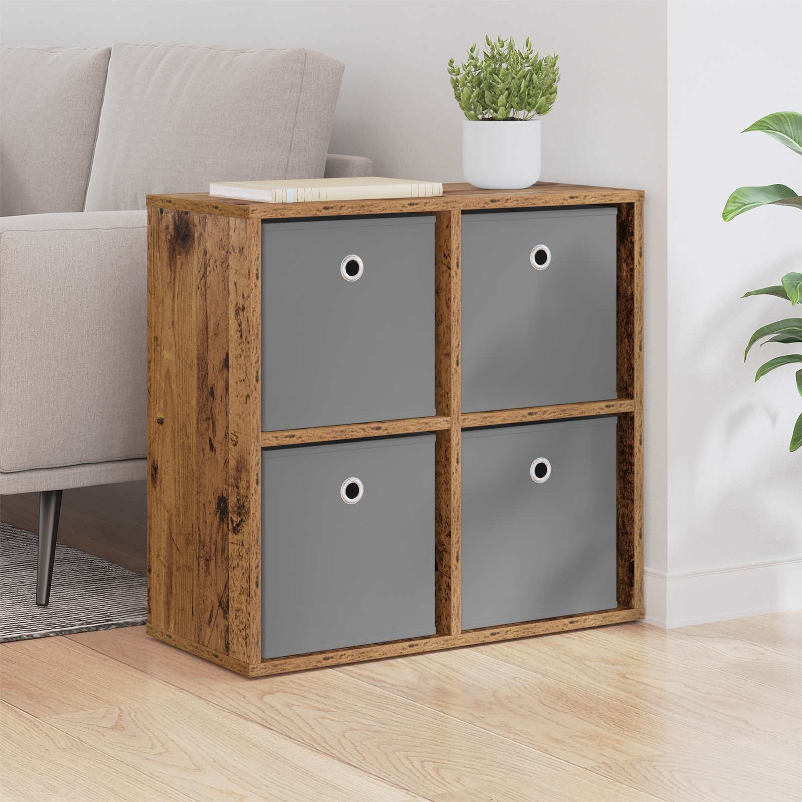 Sideboard Altholz 59,5 x 27 x 57 cm