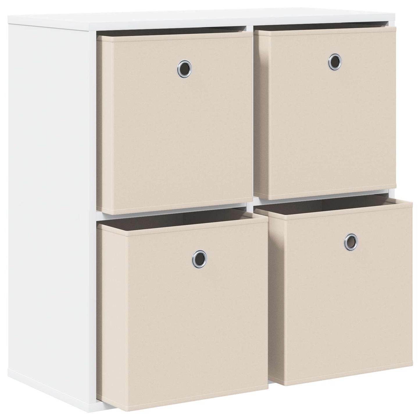 Sideboard Weiß 68,5 x 32 x 67 cm