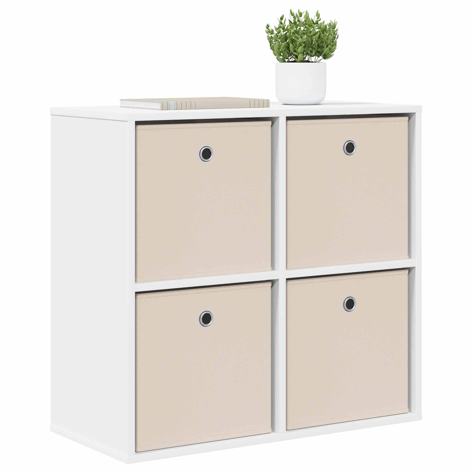 Sideboard Weiß 68,5 x 32 x 67 cm