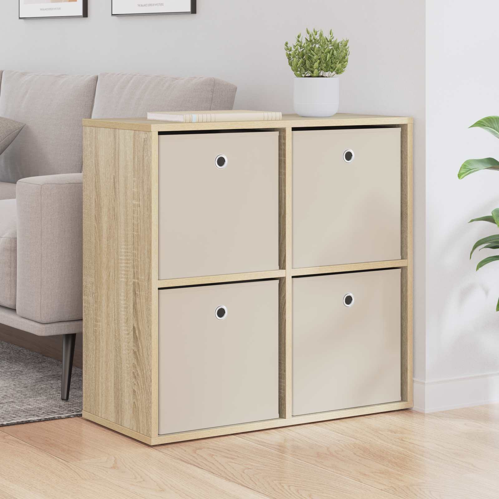 Sideboard Sonoma-Eiche 68,5 x 32 x 67 cm