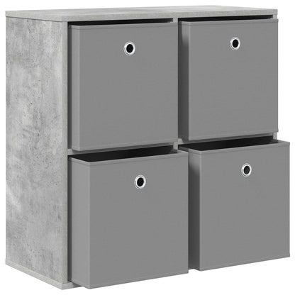 Sideboard Betongrau 68,5 x 32 x 67 cm