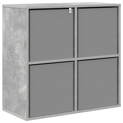 Sideboard Betongrau 68,5 x 32 x 67 cm