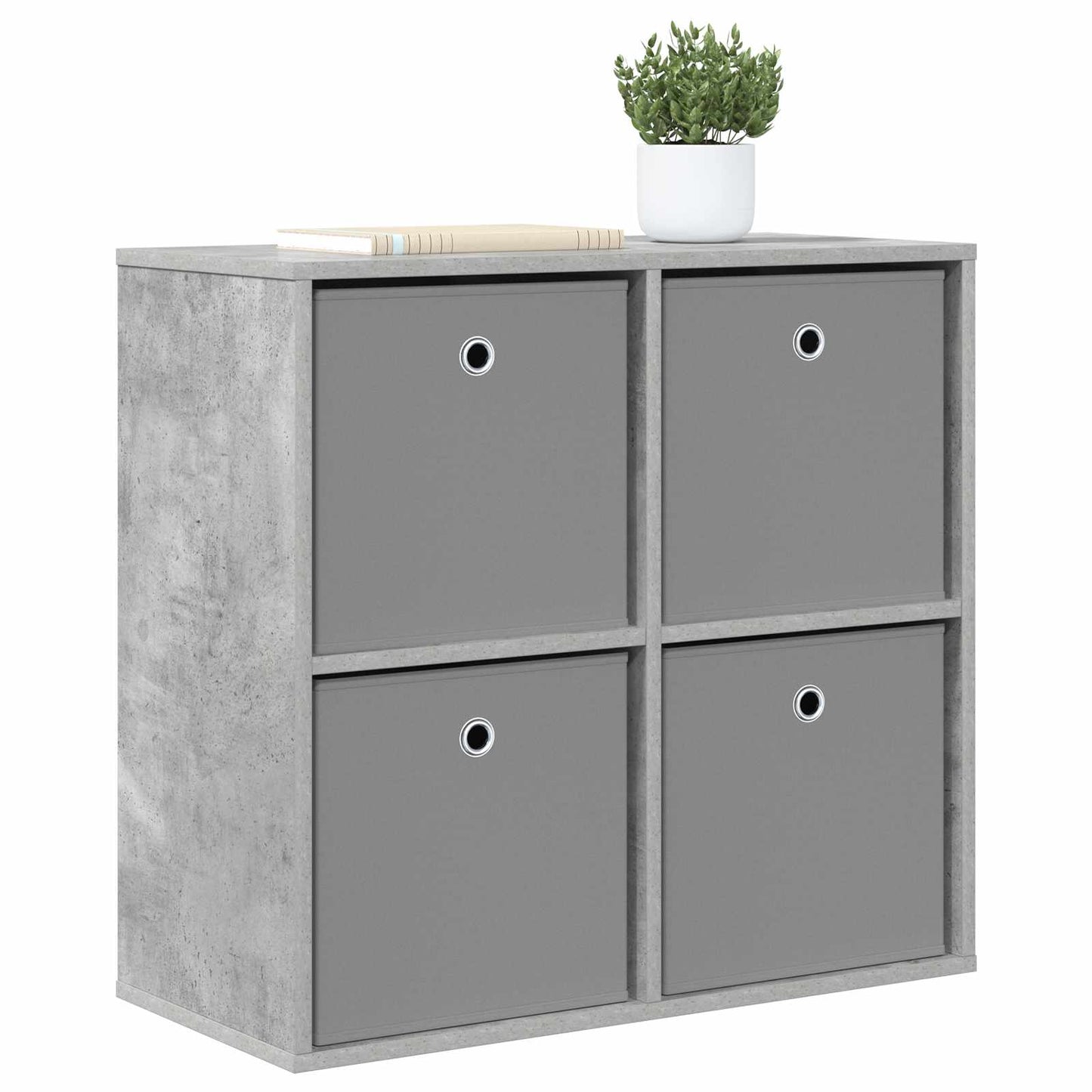 Sideboard Betongrau 68,5 x 32 x 67 cm