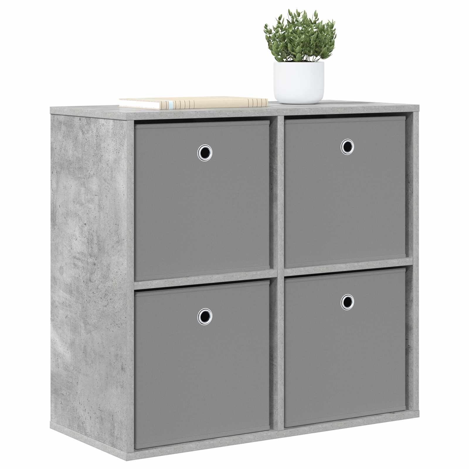 Sideboard Betongrau 68,5 x 32 x 67 cm