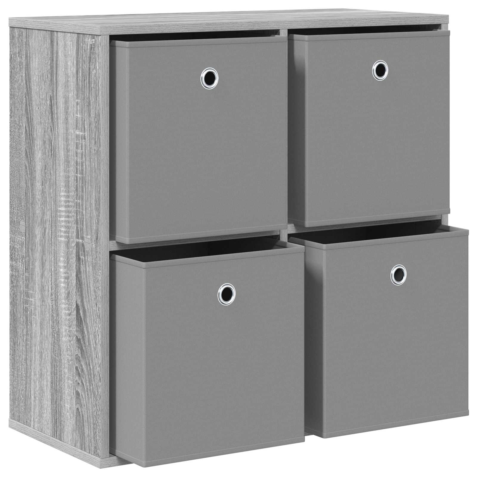 Sideboard Sonoma-Grau 68,5 x 32 x 67 cm